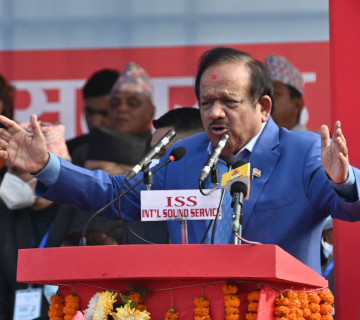 राजनीतिका लागि ठूलो हृदय आवश्यक छ भन्ने उदाहरण नेपालका नेताहरूले प्रस्तुत गर्नुभयो : हर्षबर्द्धन
